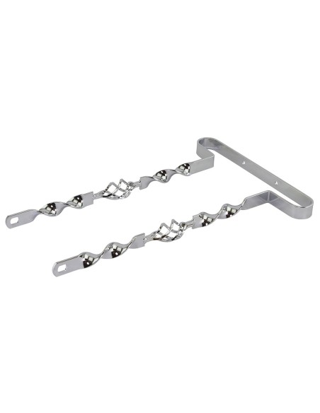 26 Lowrider Cage Flat Twisted Bumper Front/Rear Chrome.